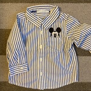 Baby Gap Mickey button down